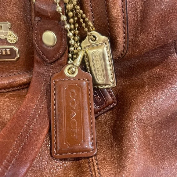 Vintage Satchel Coach Bag - Picture 4 of 15